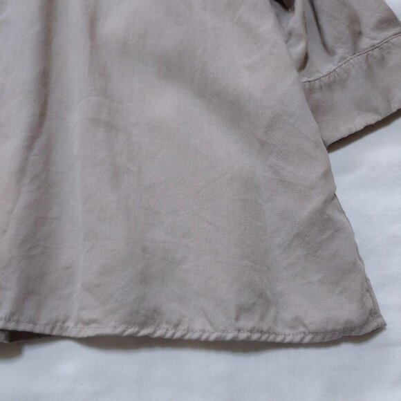 Buren Blouse button Down Shirt Gray - Picture 7 of 7